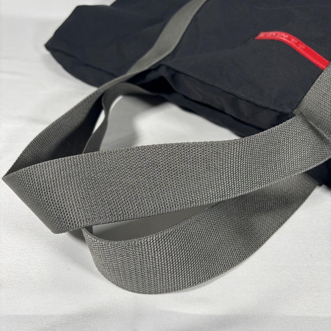 プラダ プラダスポーツ トートバッグ 肩掛け ナイロン A4収納 軽量 ブラック