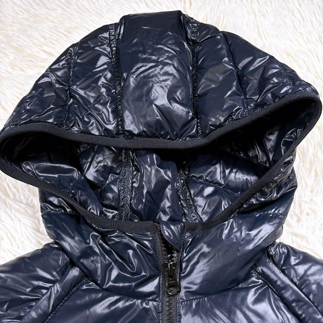 【レディース1⭐️格安】ジャックバニー　ダウンジャケット　ゴルフ　紺　フード付