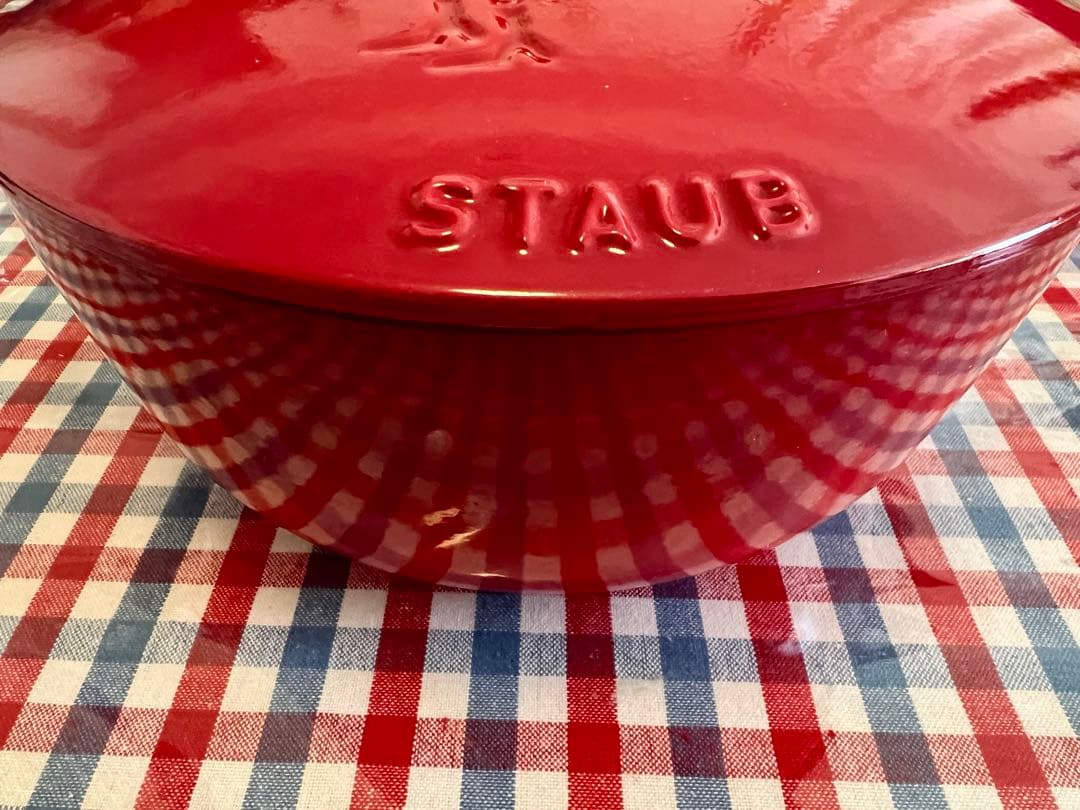 STAUB ストウブ　　フレンチルースターココット鍋 チェリー　24cm