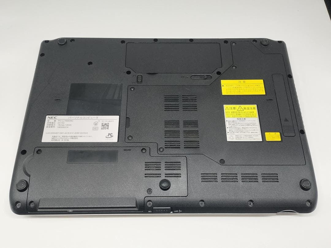 【NEC】爆速Corei7/新品SSD128GB 15.6 ノートパソコン D8