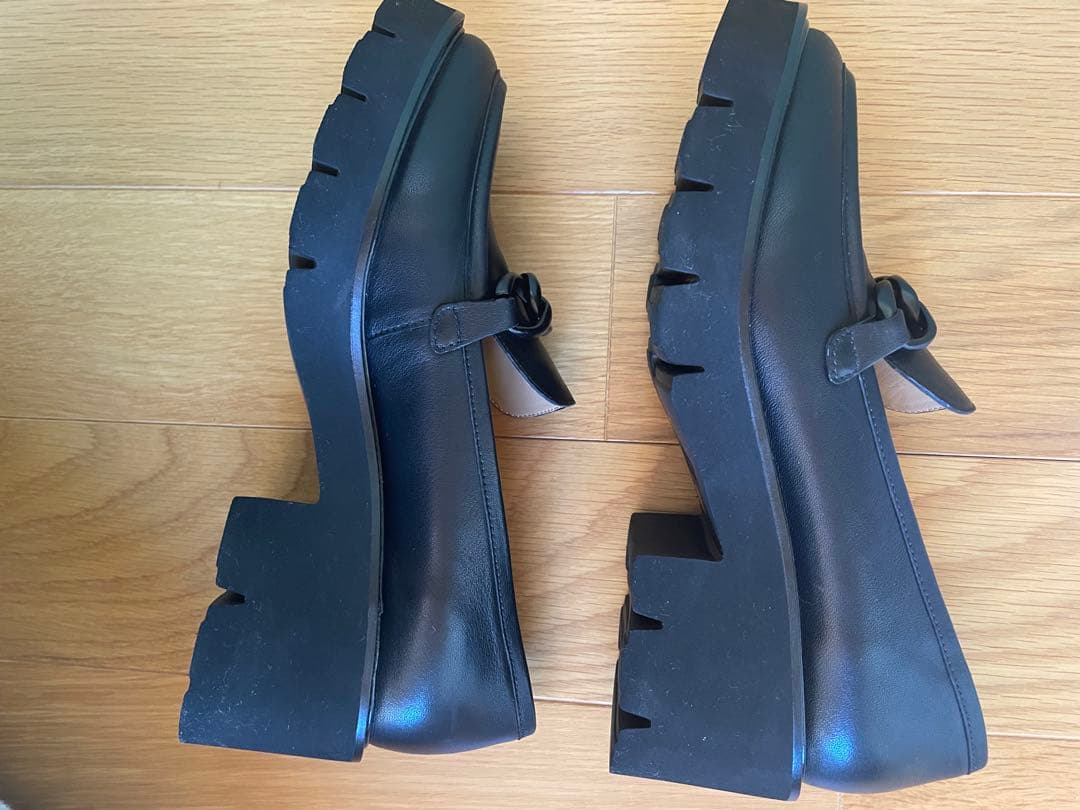 美品✨MACKINTOSH PHILOSOPHY ブラックレザー ローファー