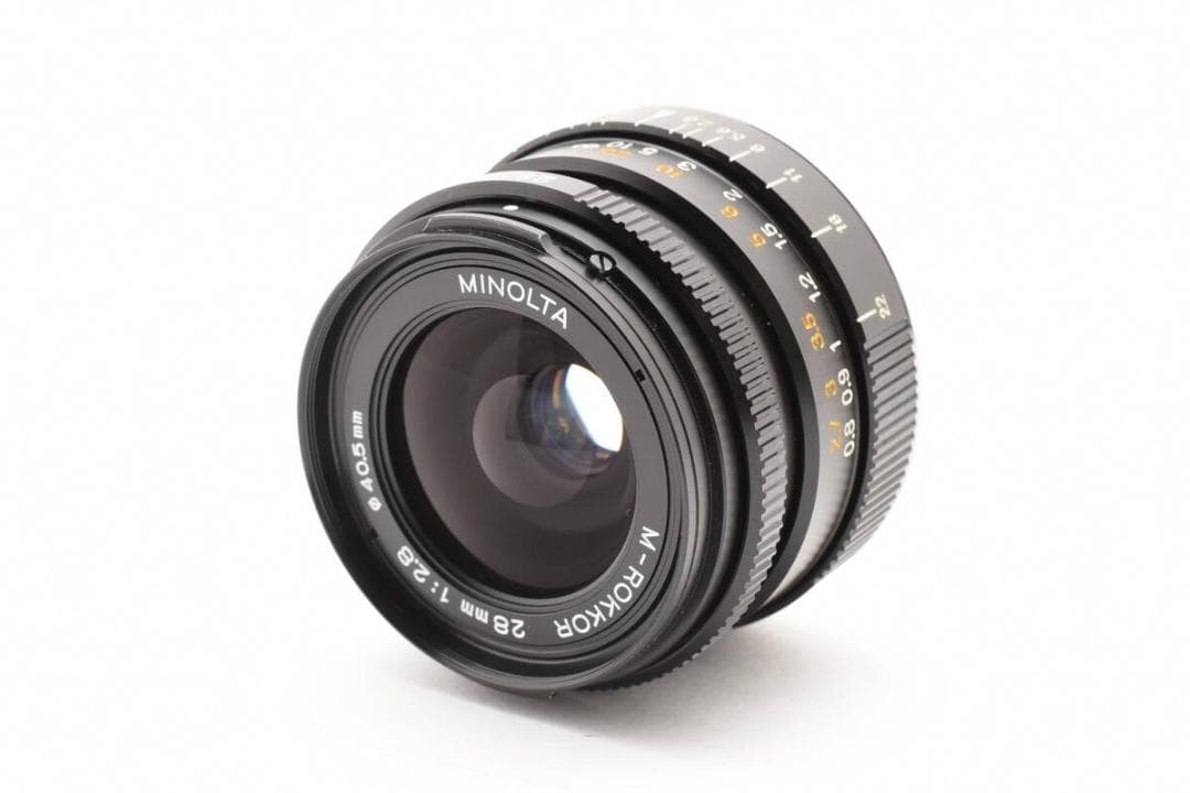 ミノルタ M-ROKKOR 28mm F2.8 ライカ用 極上品