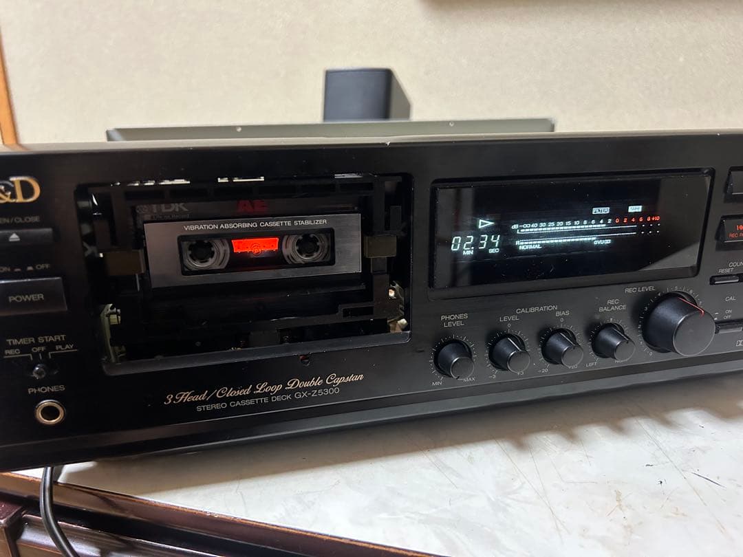 A&D 3ヘッドカセットデッキ