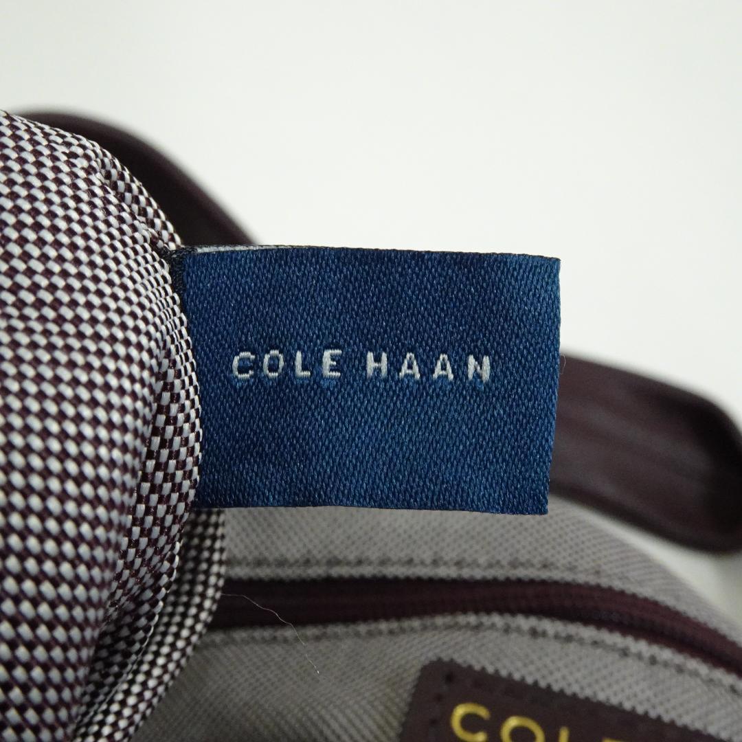 COLE HAAN レザーショルダーバッグ アポンテスラウチホーボー ワイン