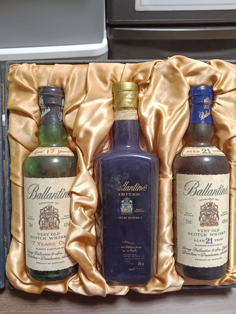 か*ん様 バランタイン プレミアム 17年 21年 LIMITEDボトル3本セッ