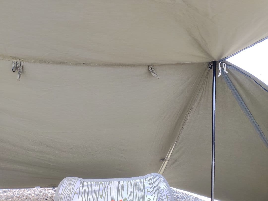 【試張のみの美品】BUNDOK　ソロベース　カーキ