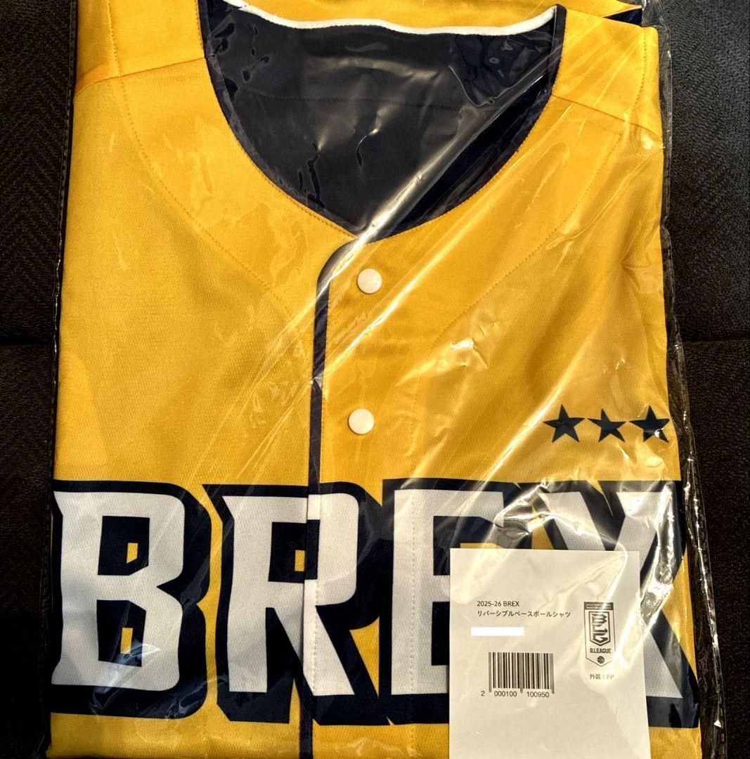 としあき【新品】2025-26 BREXリバーシブルベースボールシャツ