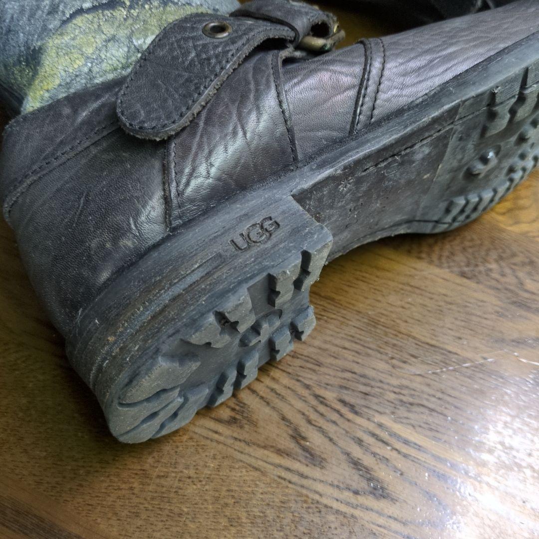 UGG コレクションナイジェルブラックブーツ91/2