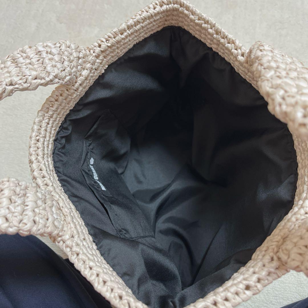 MARY QUANT 花モチーフ トートバッグ