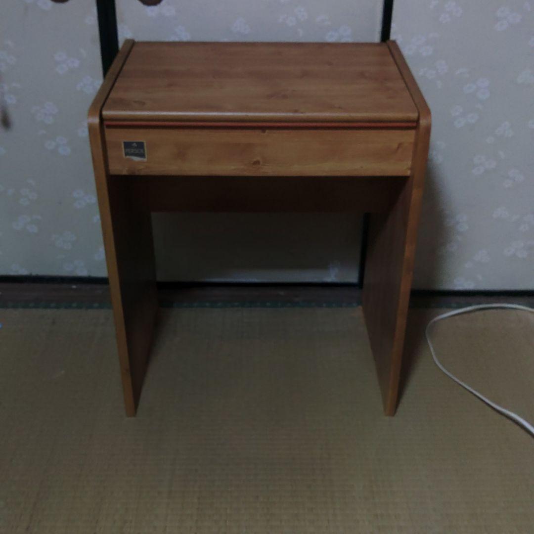 木製 ドレッサー 鏡台 化粧台 デスク