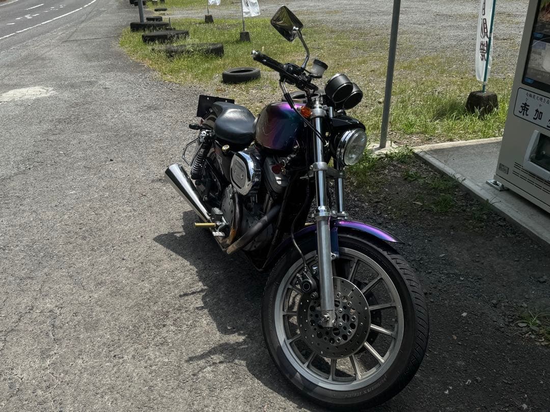 濱*リ様 ハーレーxl1200sエキパイとスーパートラ5インチメガホン　スポーツ