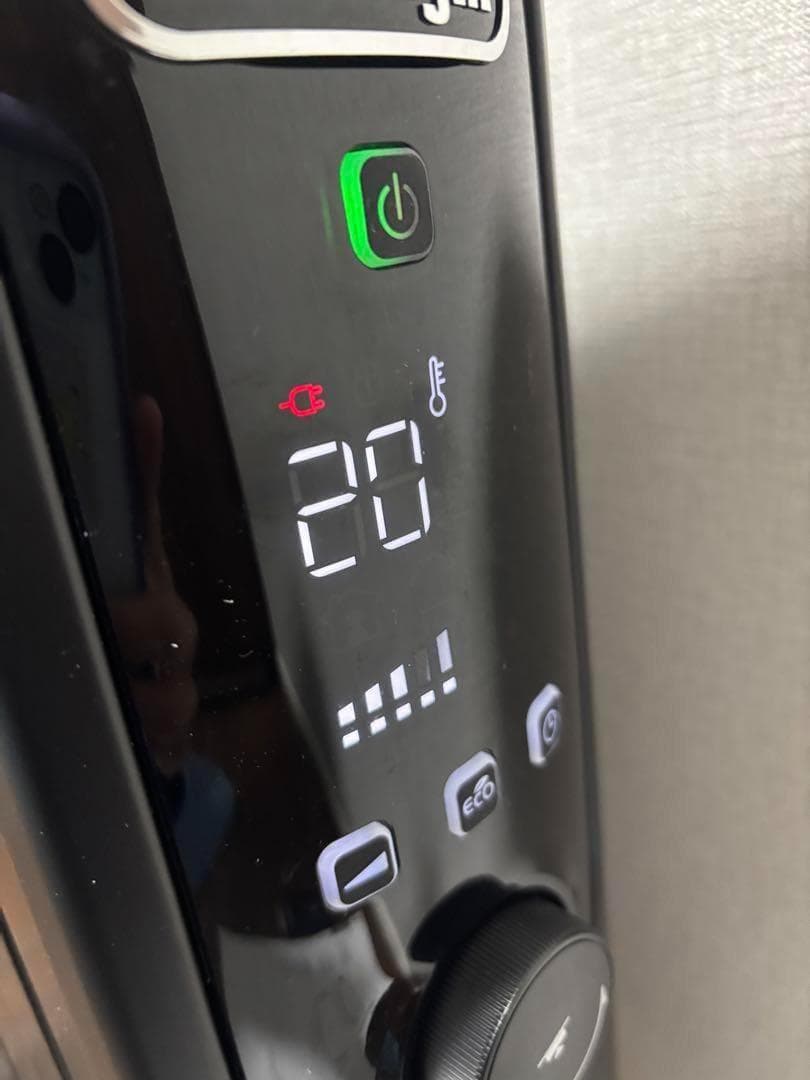 未使用級✨ DeLonghi MDHU15-PB ブラック 電気ヒーター