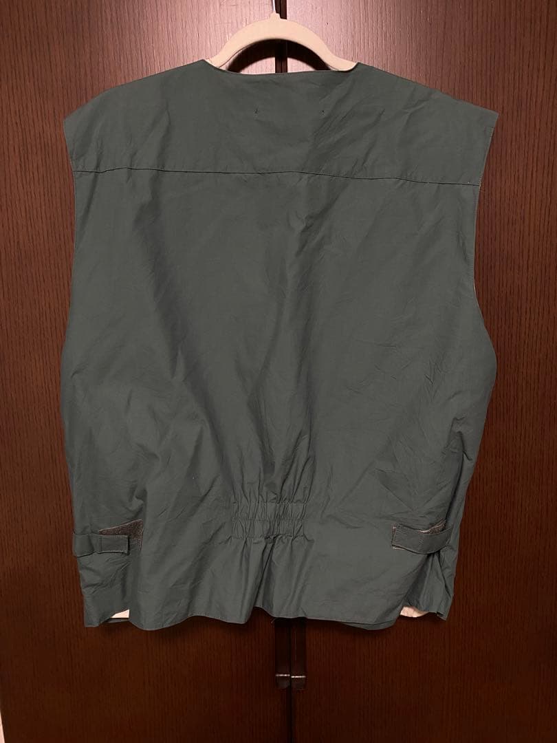 フィッシングベスト　ミントグリーン色