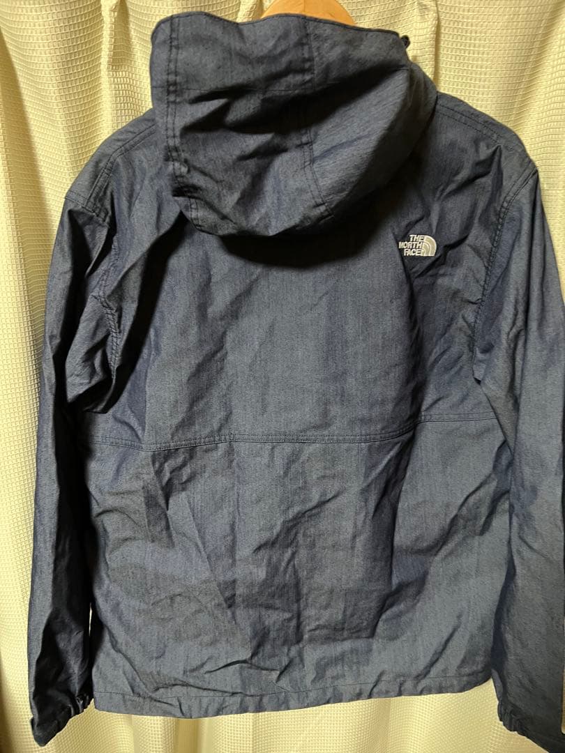 ノースフェイス　ナイロンデニムコンパクトジャケット　Lサイズ