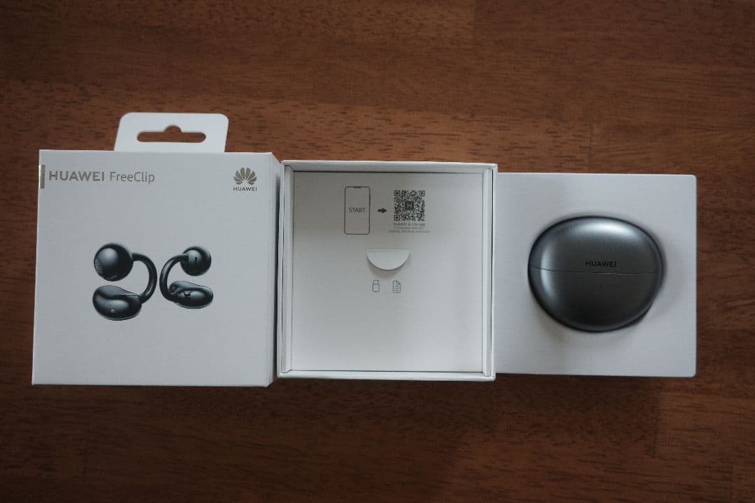 HUAWEI FreeClip ワイヤレスイヤホン 25年12月購入