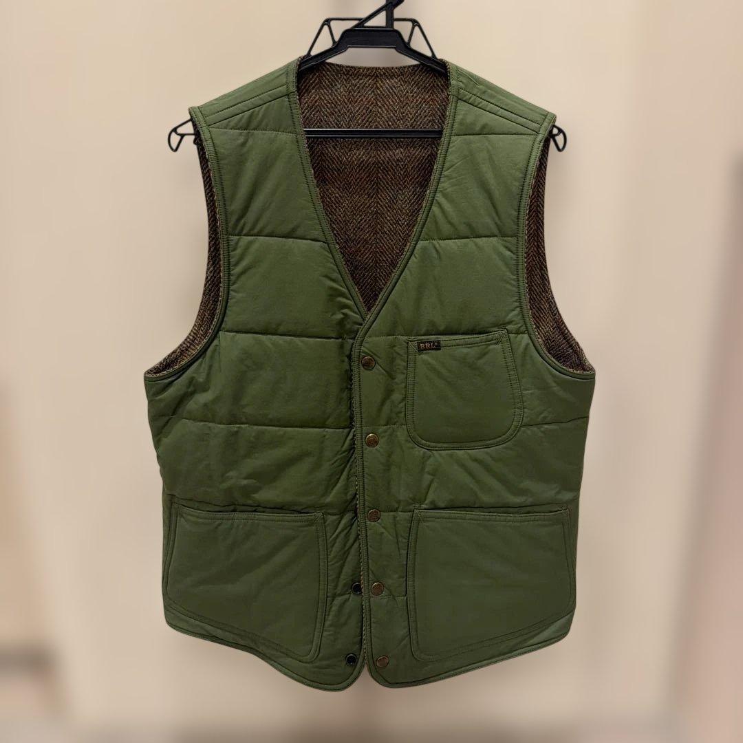 RRL Harris Tweedリバーシブル ベスト