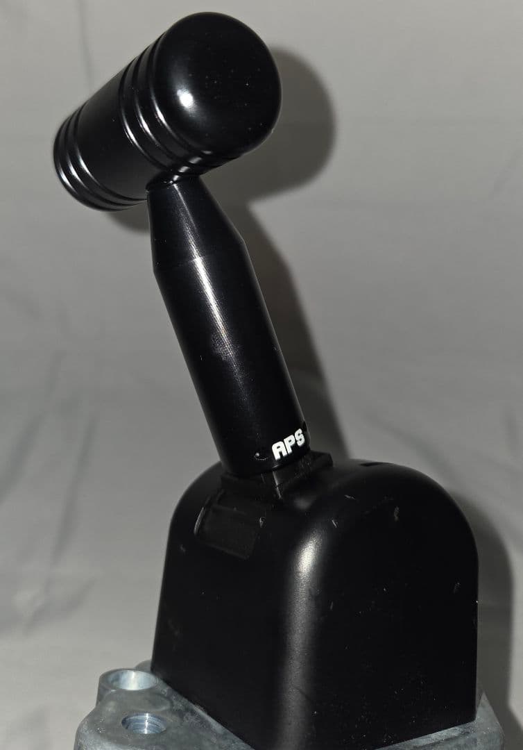 APS製 17プロフィア用 ショート パーキングブレーキレバーキット ブラックp