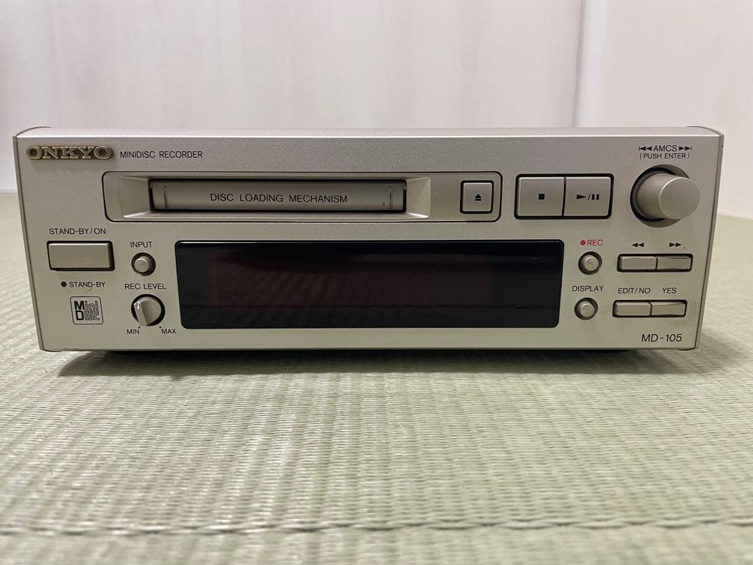 ONKYO A-909　MD-105 ミニコンポ シルバー　即日発送！