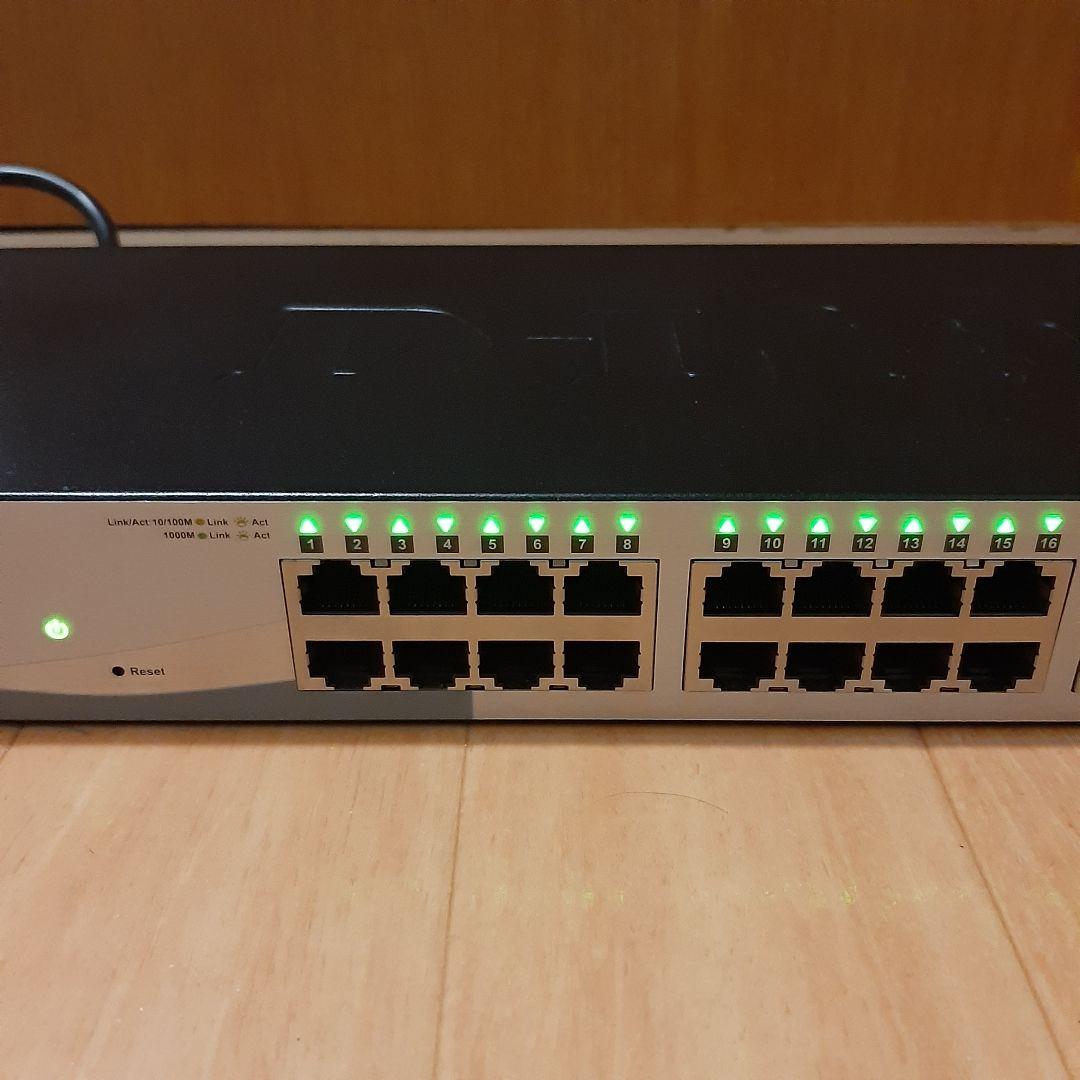 スイッチハブD-LinkスマートスイッチングハブDGS-1210-28ポート
