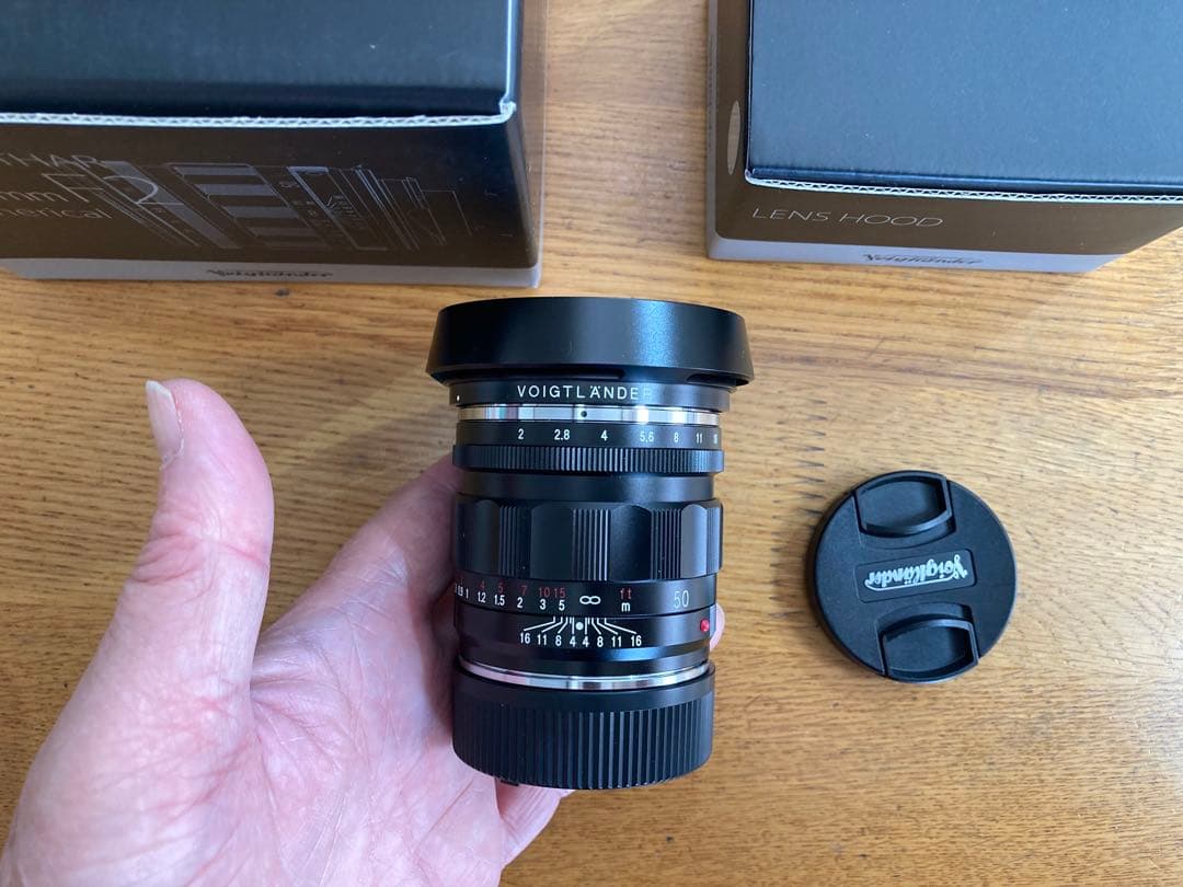 ホクトレンダーAPO-LANTHAR50mmF2Aspherical VM