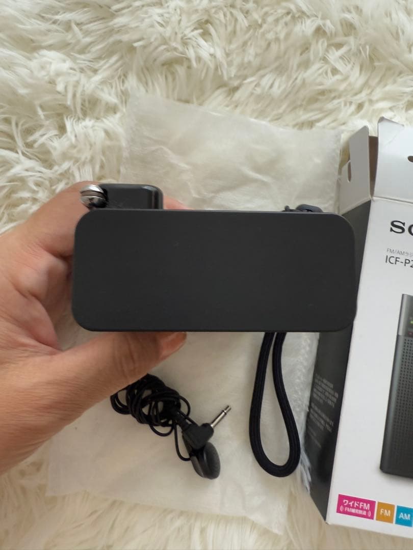 美品❣️SONY ICF-P27 FM/AMラジオSONY ポータブルハンディ