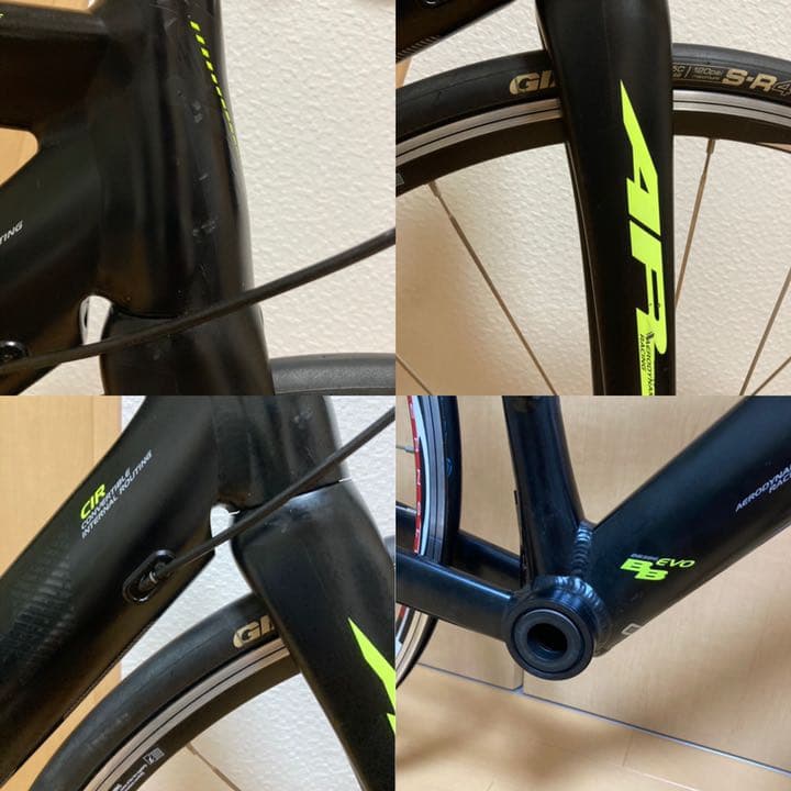 難あり　BH AR フレーム　エアロロードバイク　XXS ロードバイクフレーム