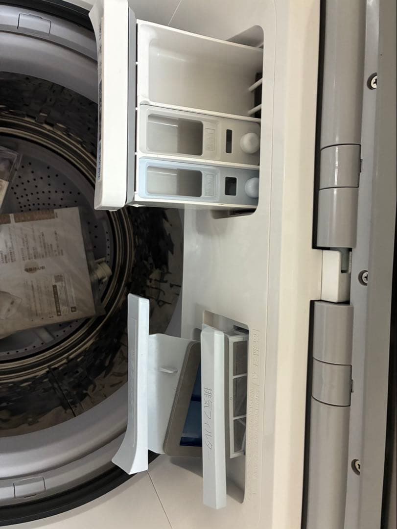 SHARP 縦型洗濯機 ES-PH8C-N 本体
