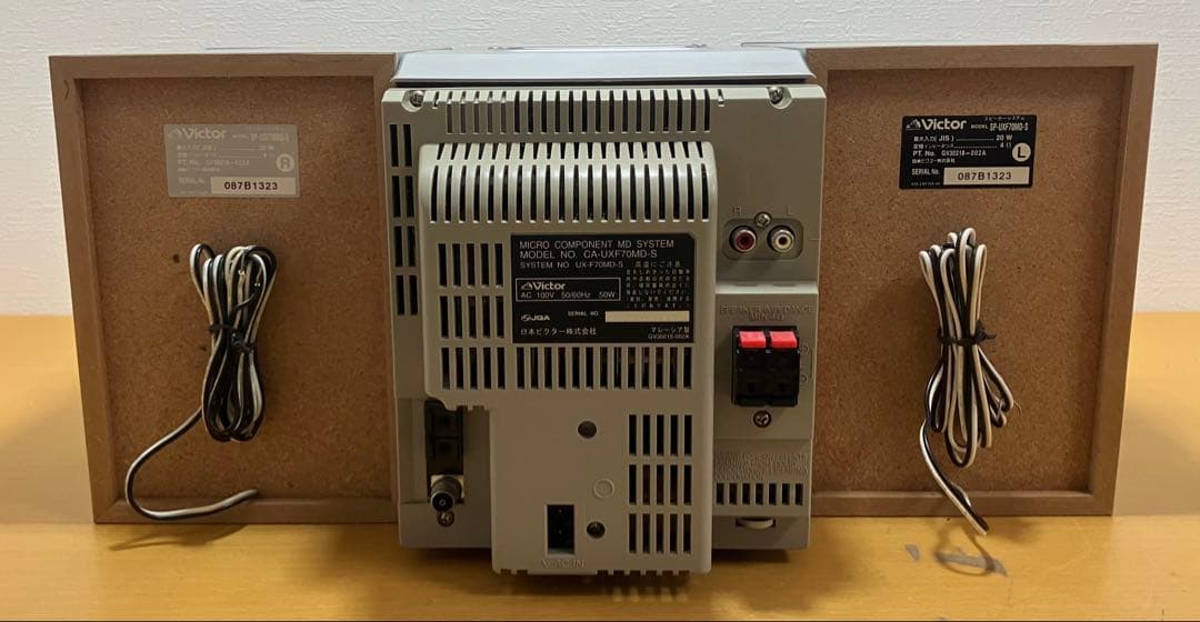 【Victor/ビクター】CD・MD・カセットコンポ　 UX-F70MD