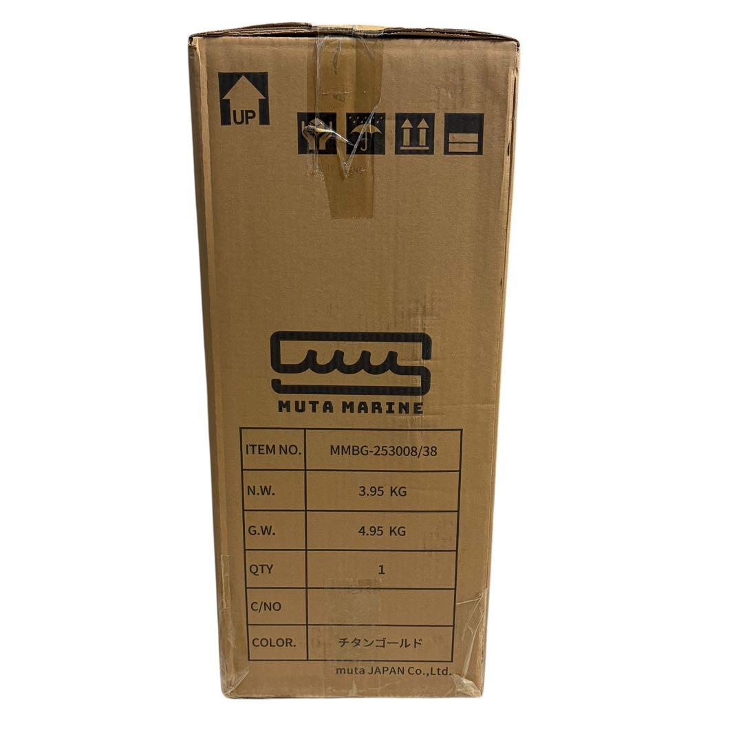 【定価8.8万】muta チタンゴールド キャリーケース スーツケース 新品