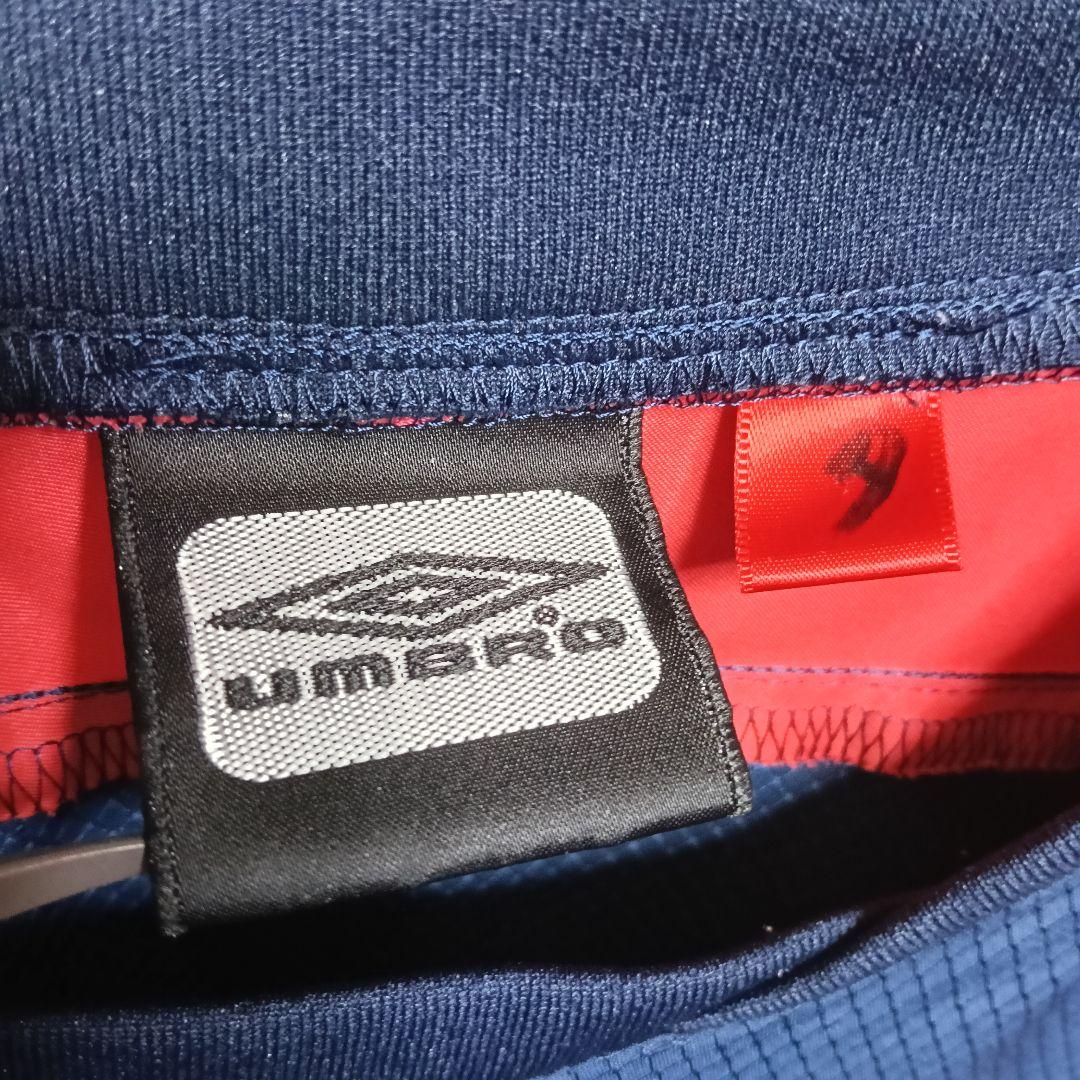 アンブロ製！ 柏レイソル 支給品no.13 長袖トレーニングピステ ネイビー