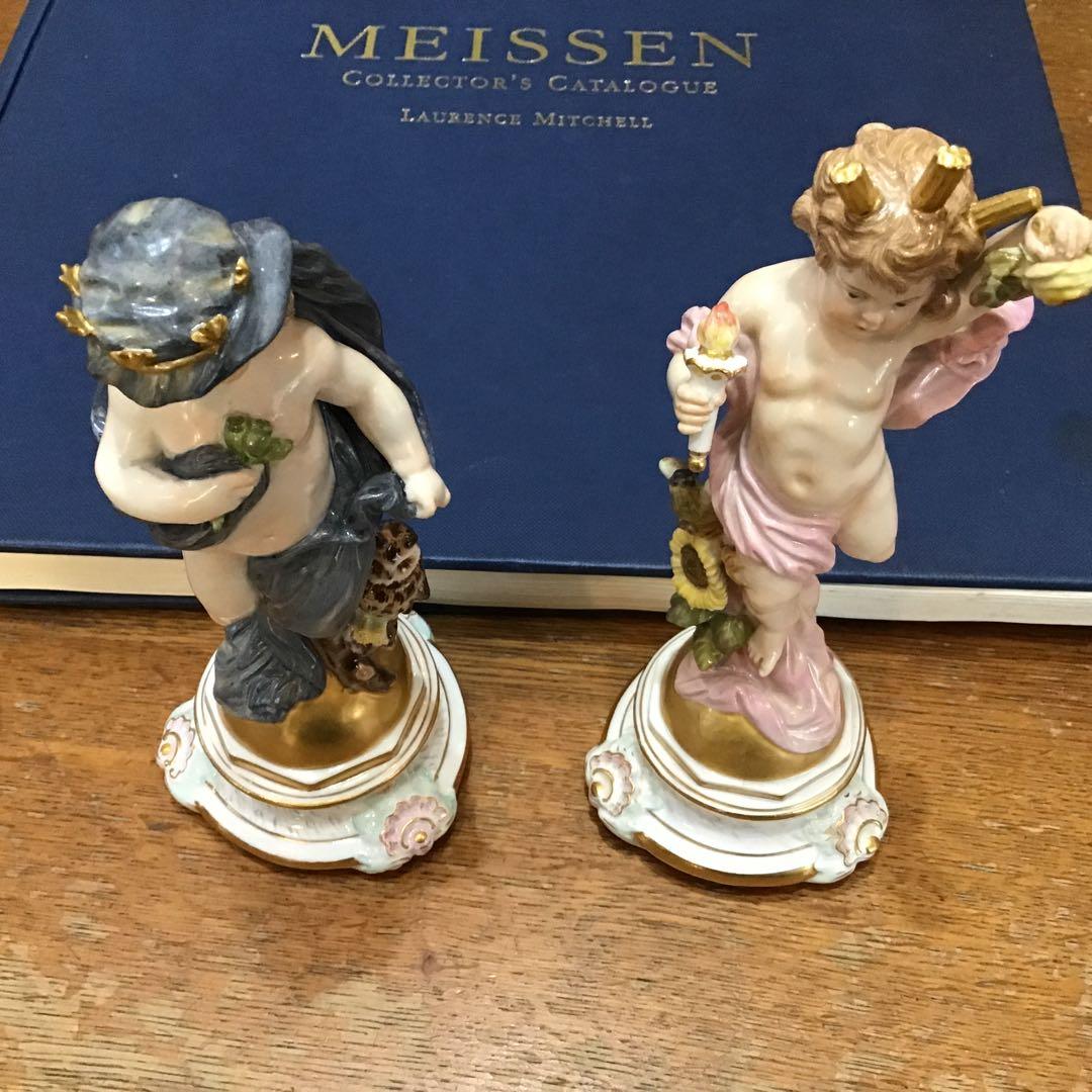 マイセン人形　　Night & Day アンティーク