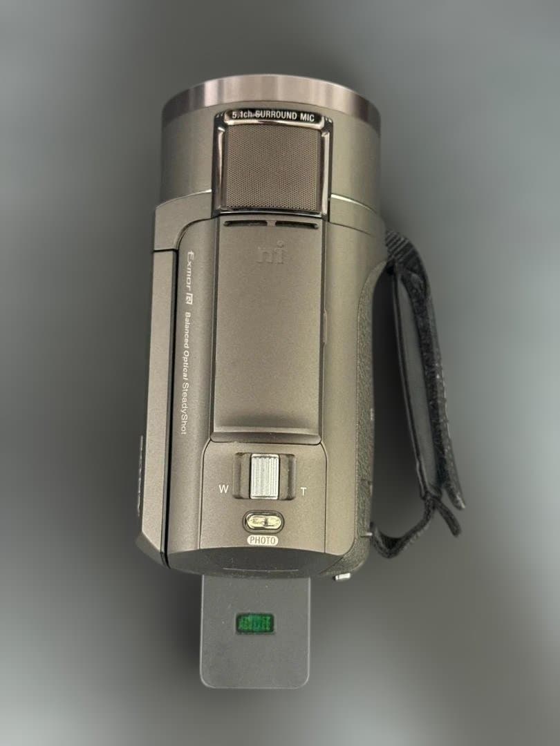 美品 SONY FDR-AX45 4K ビデオカメラ 本体 予備バッテリー2個