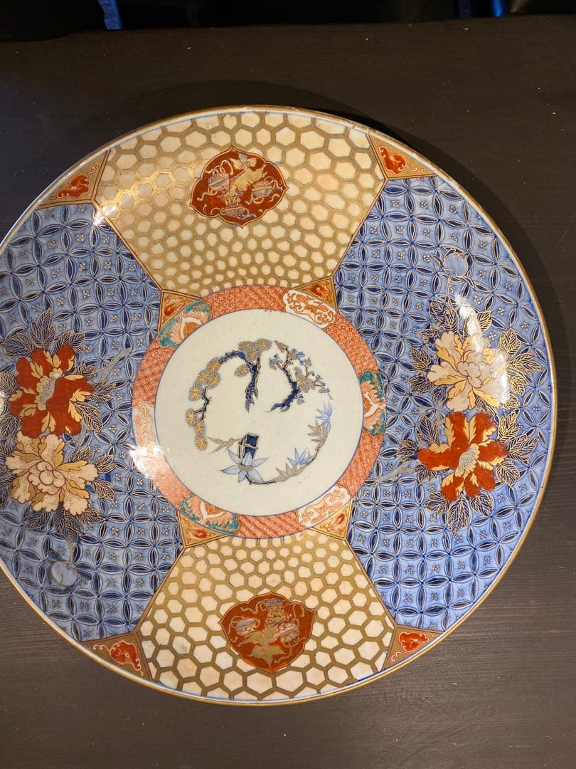 観賞用大皿　蔵出し　骨董品