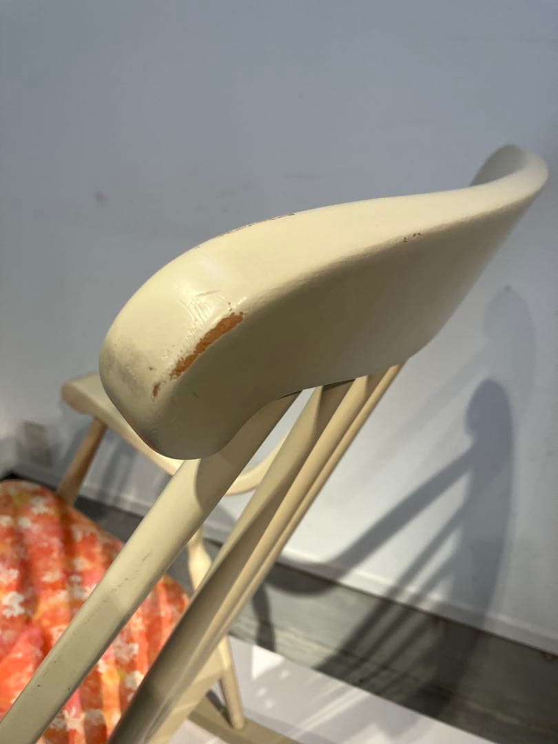 オールド、鳥取家具、ロッキングチェア、昭和レトロ、和モダン、キツツキ、日進木工、