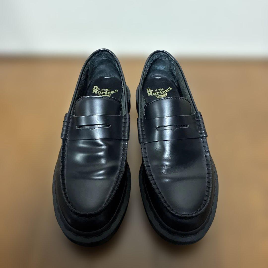 美品 ドクターマーチン PENTON ローファー 黒 UK7 26cm