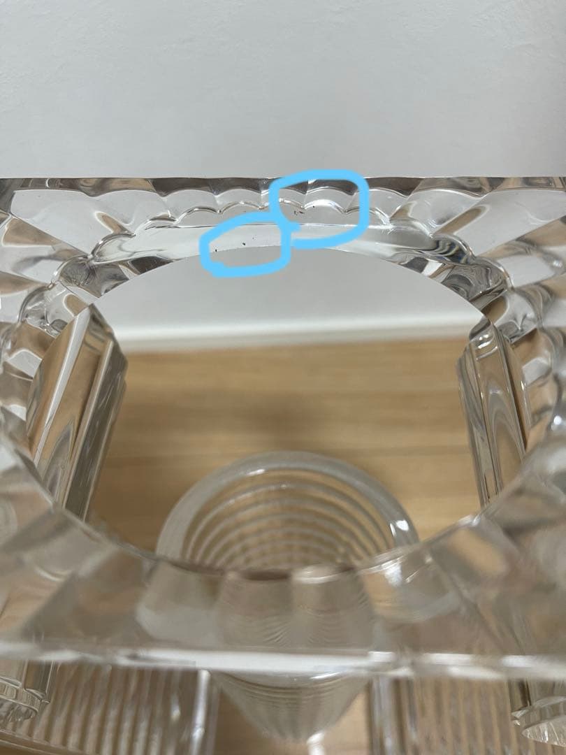 カルテル　フラワーベース　アイシャイン　クリスタル