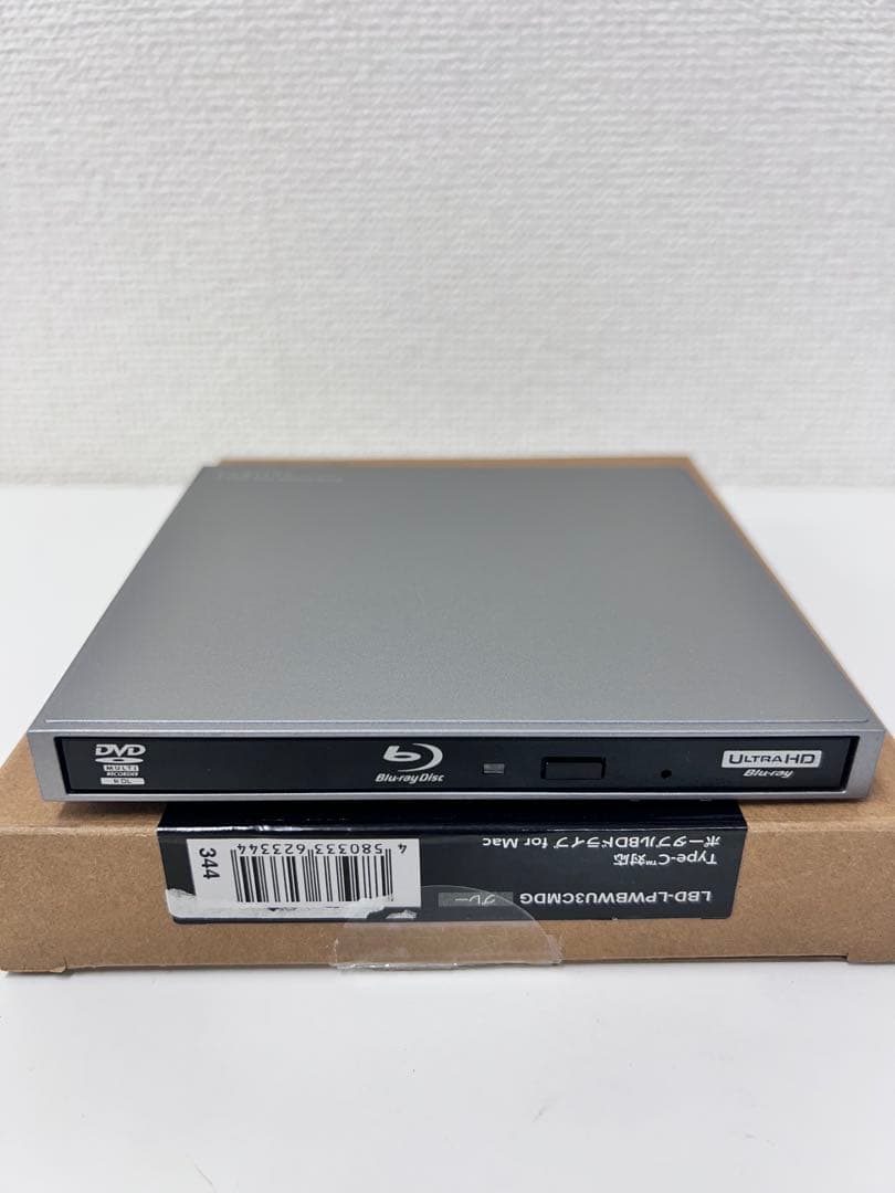 #DVD103ロジテック ブルーレイドライブ LBD-LPWBWU3CMDG