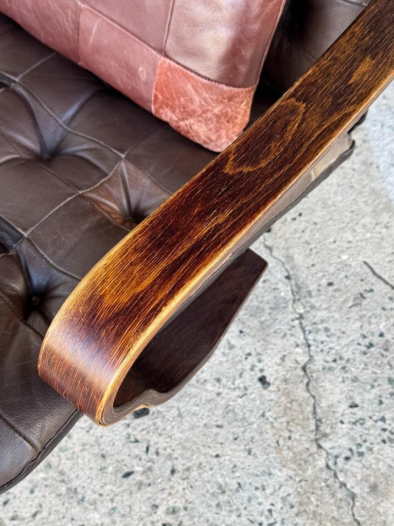 【希少】Westnofa ラウンジチェア Inca 本革 ミッドセンチュリー