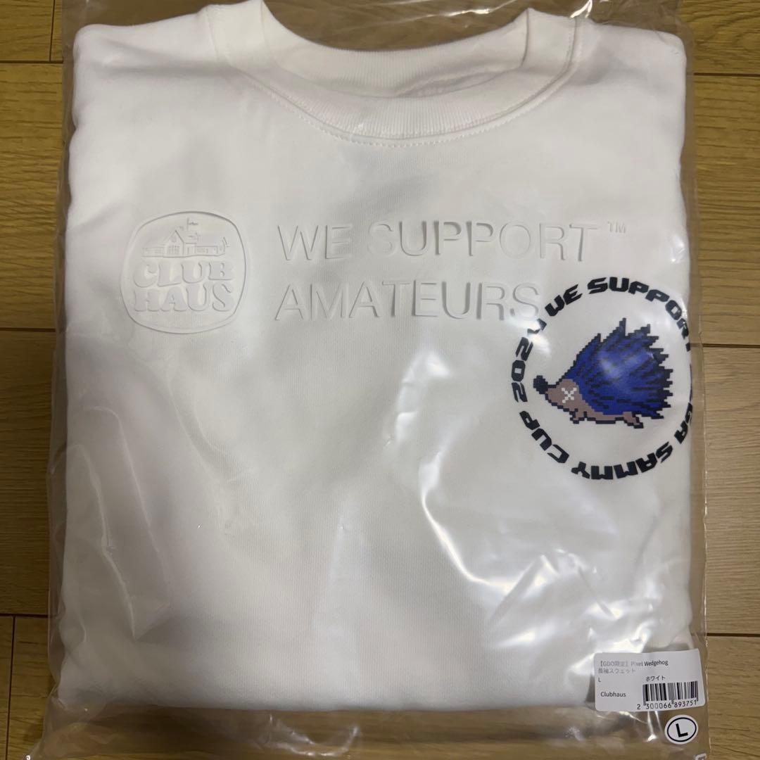 clubhaus セガサミーカップ限定コラボ　 トレーナー Lサイズ スエット