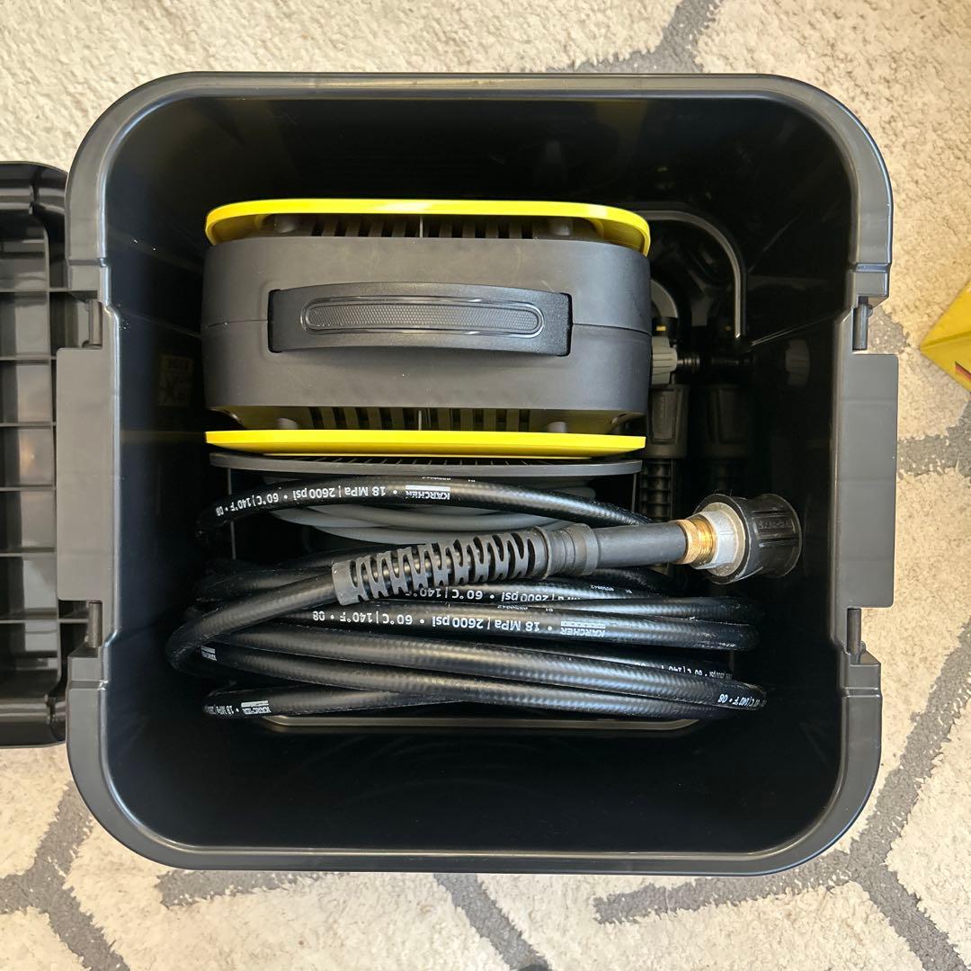 【専用収納BOX付】ケルヒャー K MINI 家庭用高圧洗浄機