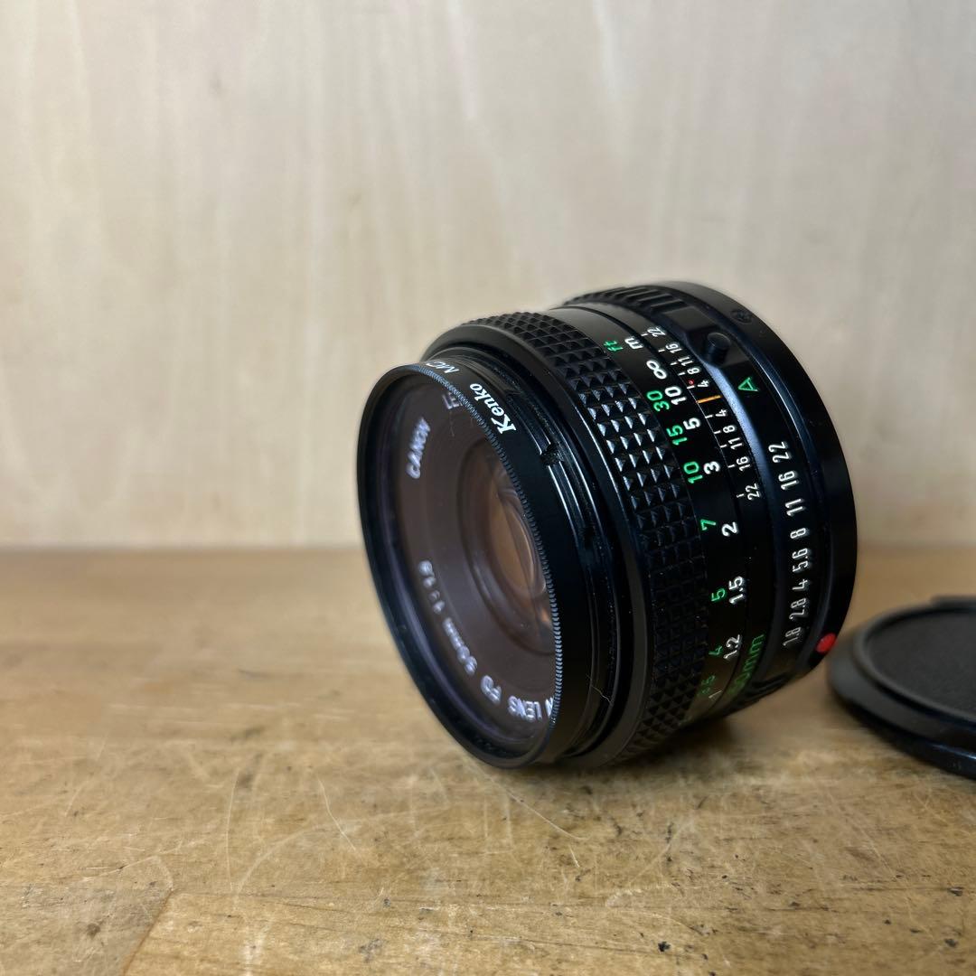 Canon AE-1 P +FD 50 f1.8 鳴きなし完動極美品