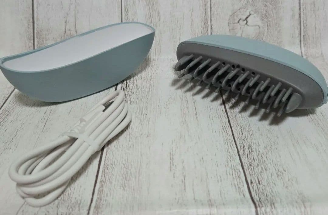 icoelle イオンコームアイロン　ペールアクア