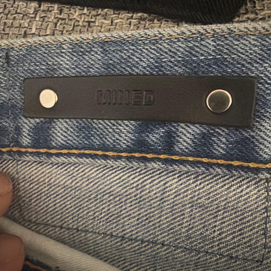 パンツ Soloist x MINEDENIM grunge jeans W33