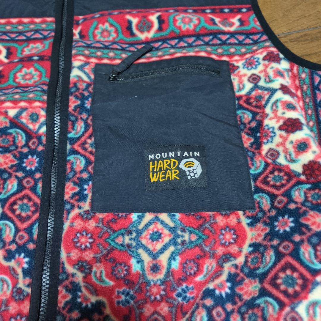 マウンテンハードウェア×BEAMS　別注フリースベスト　XL　ペルシャ