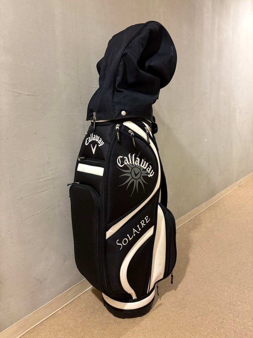 Callaway Solaire ゴルフバッグ　クラブ7本付き