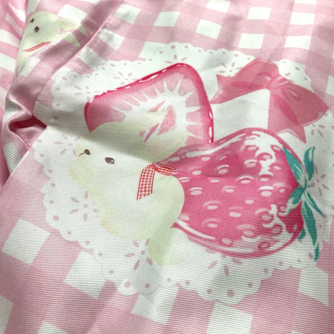 ^*♡様 To Alice いちごギンガムチェック浴衣セット ピンク