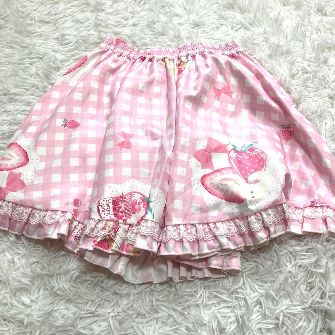 ^*♡様 To Alice いちごギンガムチェック浴衣セット ピンク