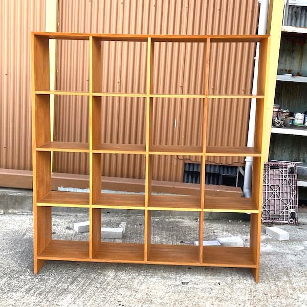 CHLOROSクロロス　スクエアシェルフ　オープンラック　４列4段　北欧