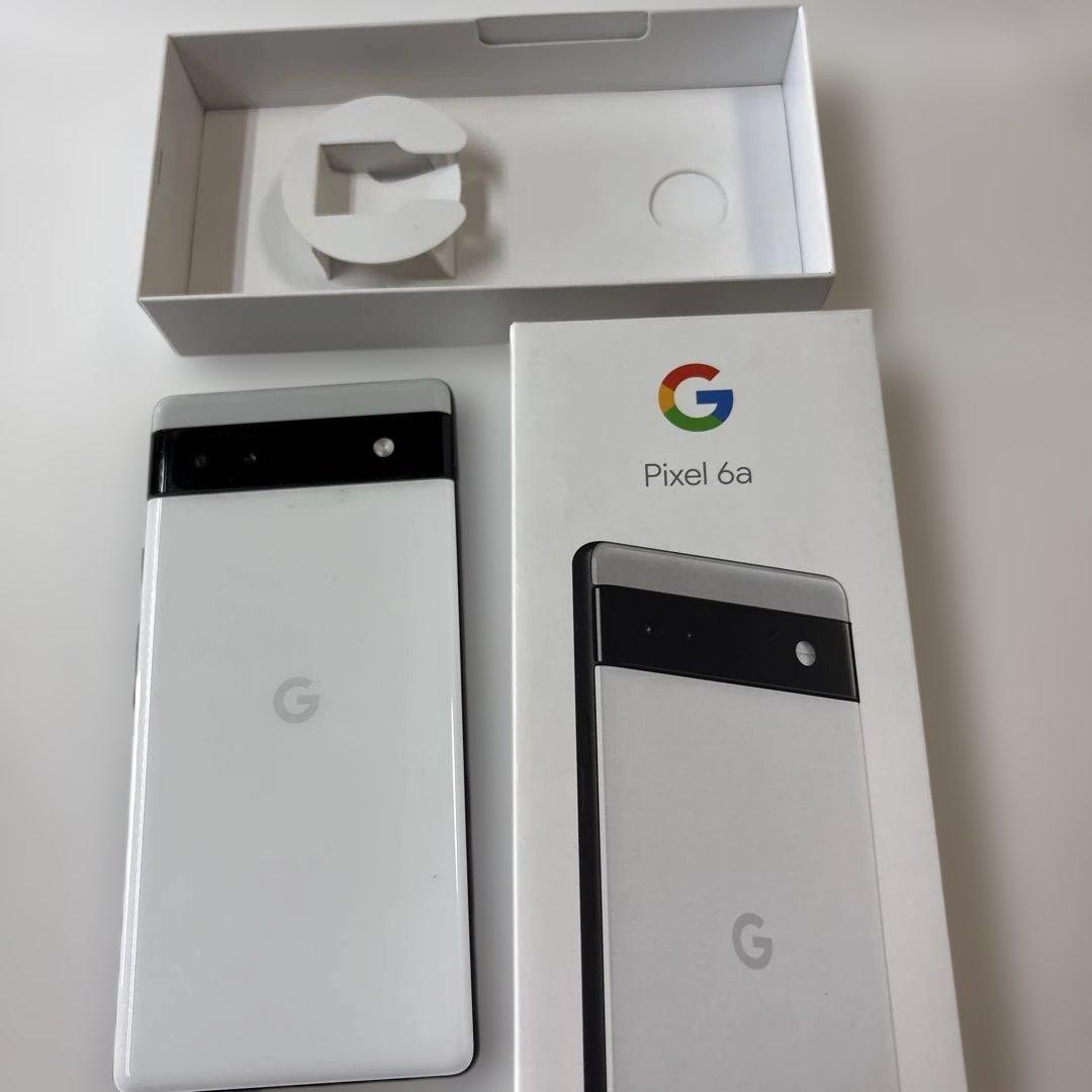 Google Pixel 6a ホワイト 元箱付き中古美品です。