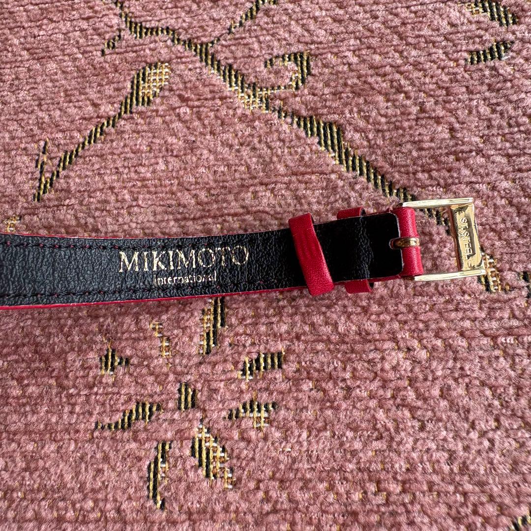 保証書　MIKIMOTO マルチフォームウォッチ　ゴールド色